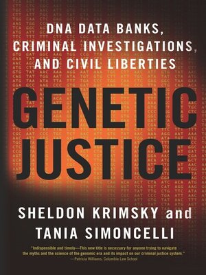 cover image of Genetic Justice